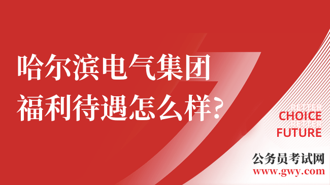 哈尔滨电气集团福利待遇怎么样?